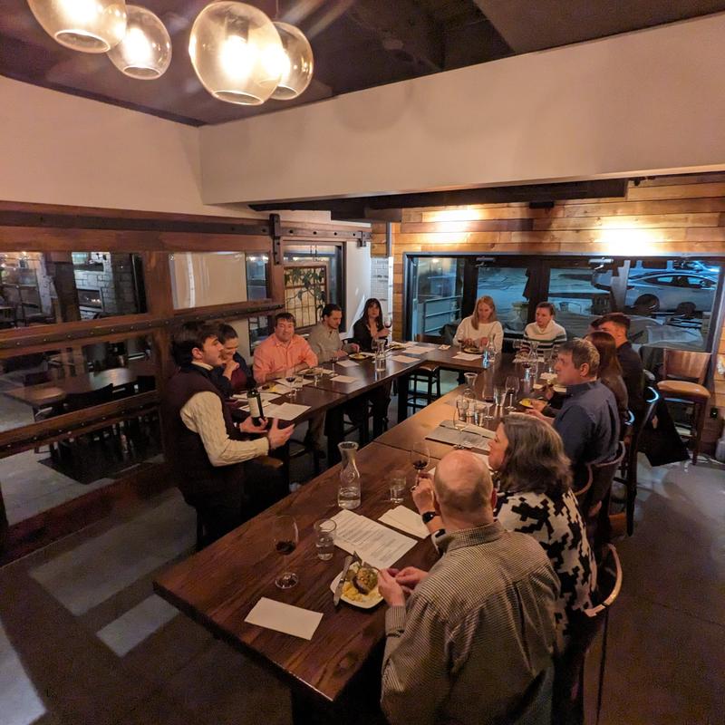 Interior ambiance at Hoppin' Vines